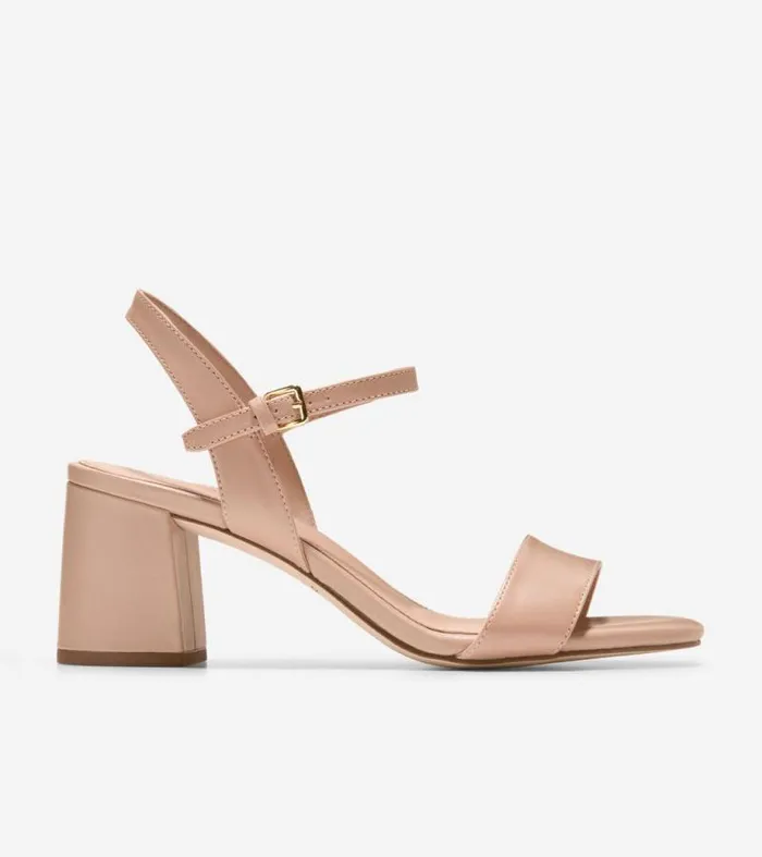 Women Heels and Pumps Cole Haan Josie Block Heel Sandals Brush Leather
