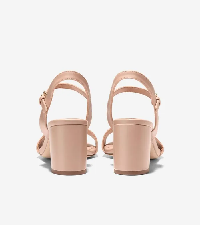 Women Heels and Pumps Cole Haan Josie Block Heel Sandals Brush Leather