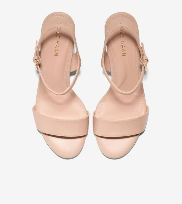 Women Heels and Pumps Cole Haan Josie Block Heel Sandals Brush Leather