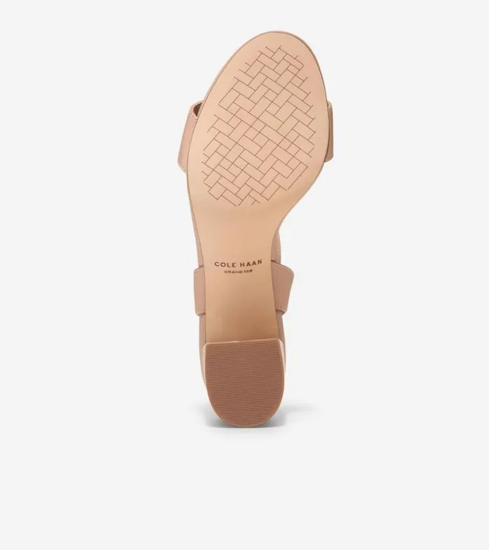 Women Heels and Pumps Cole Haan Josie Block Heel Sandals Brush Leather