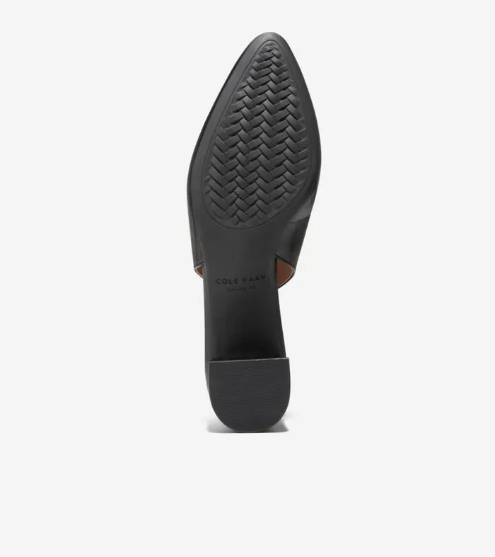 Women Heels and Pumps Cole Haan The GoTo Slingback Pump 45MM Black Leather