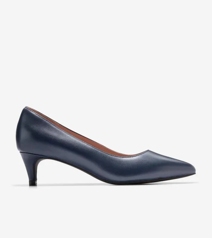 Women Heels and Pumps Cole Haan Vandam Pump Navy