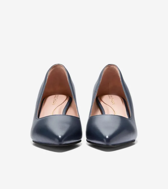 Women Heels and Pumps Cole Haan Vandam Pump Navy