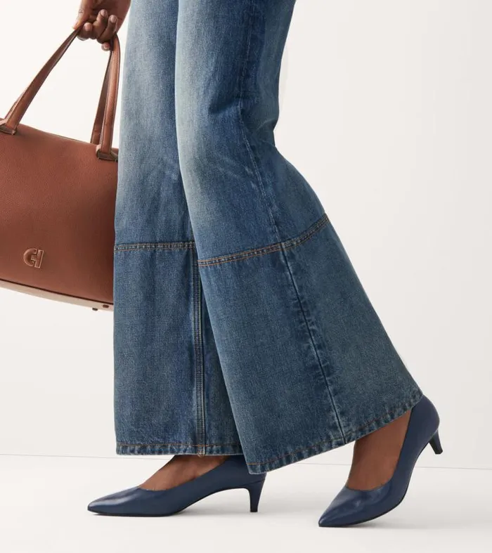 Women Heels and Pumps Cole Haan Vandam Pump Navy