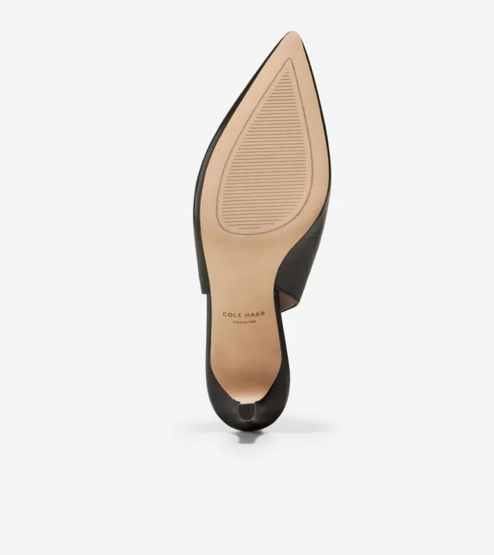 Women Heels and Pumps Cole Haan Vandam Sling Back Pumps Black
