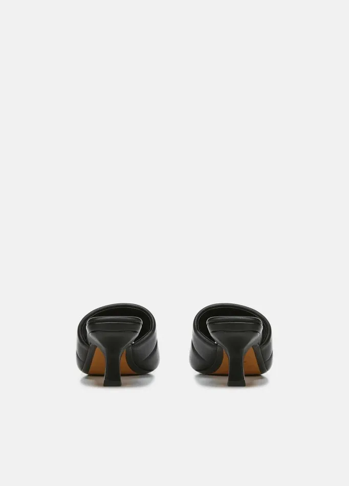 Women Heels Vince Ceil Mule Black
