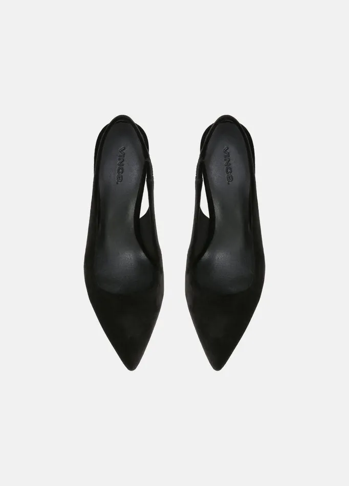 Women Heels Vince Patrice Velvet Slingback Heel Black