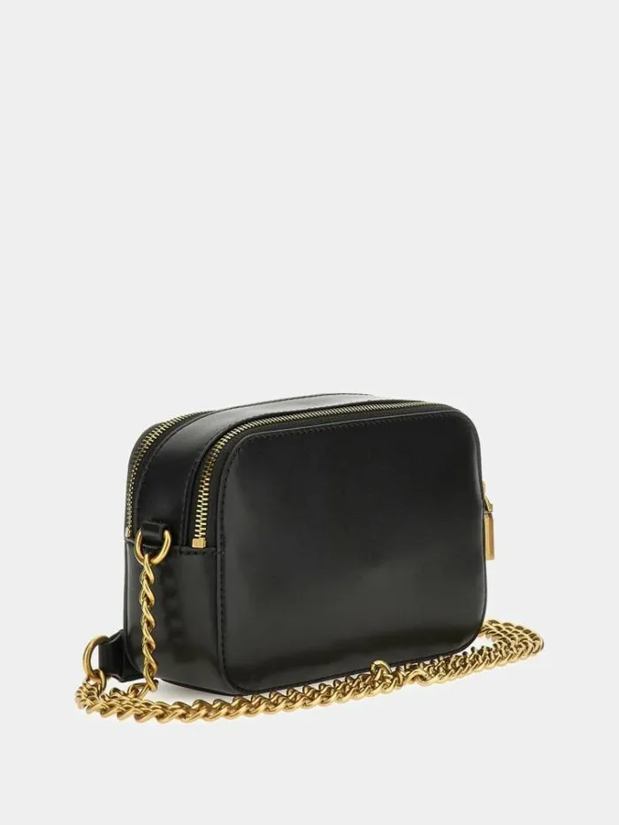 Women Izzy Mini Crossbody Black Guess Crossbody Bags