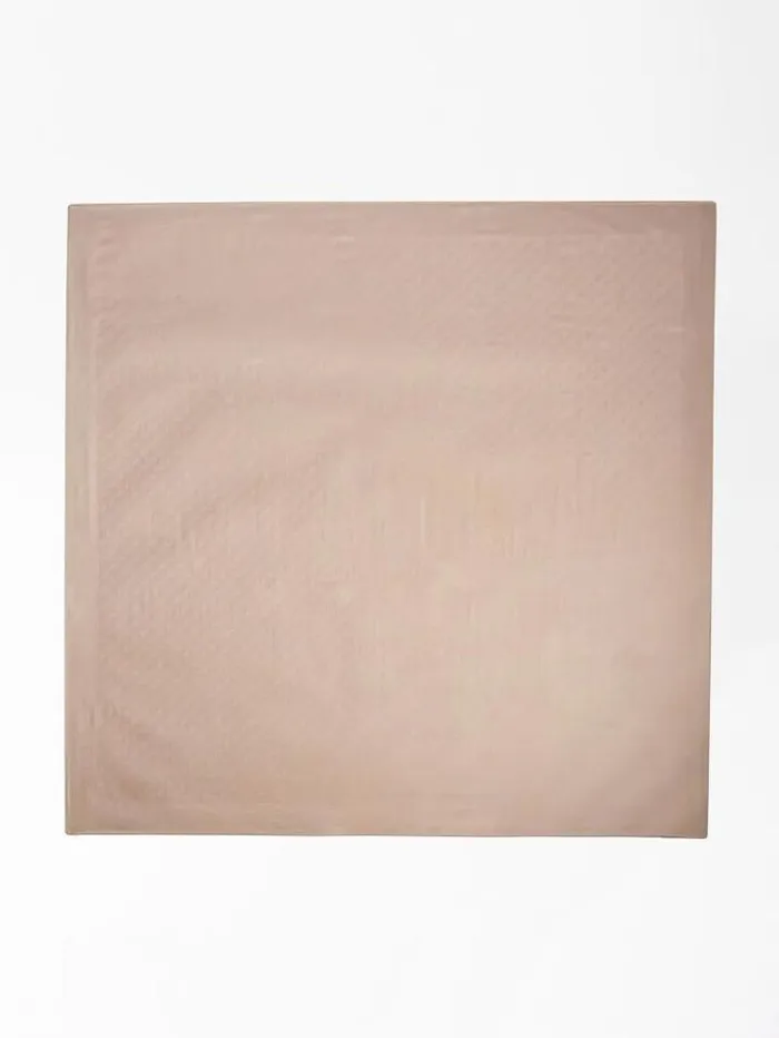 Women Jacquard 4g Logo Kefiah Beige Guess Scarves And Foulards