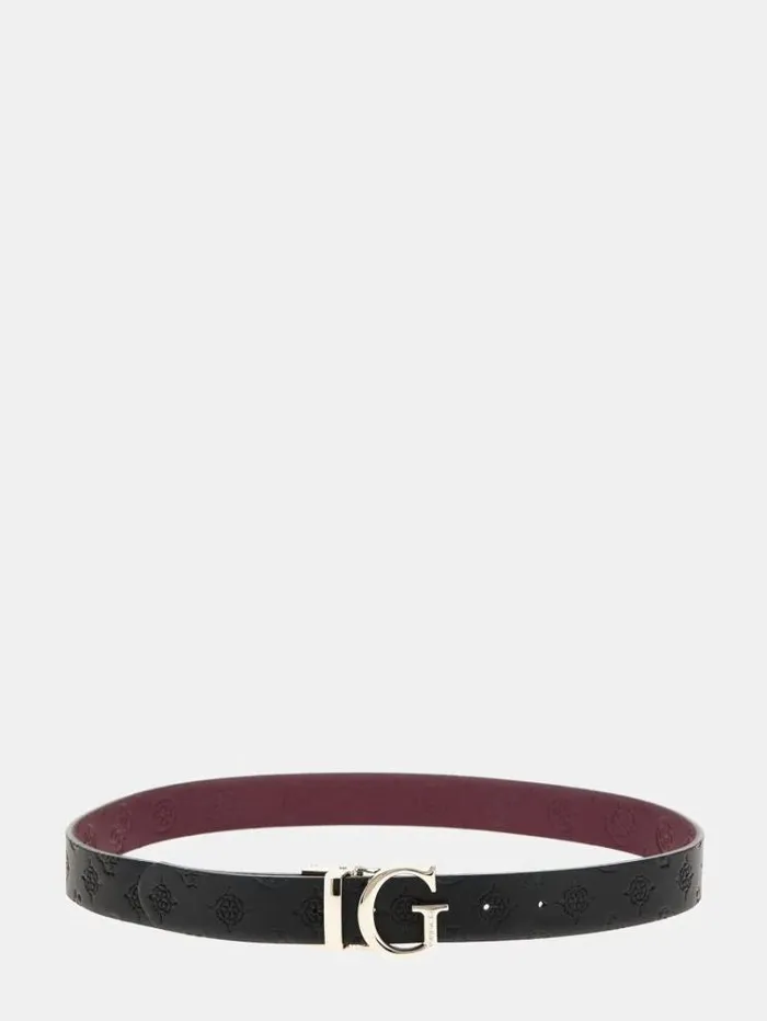 Women James 4g Logo Belt Black Guess Belts