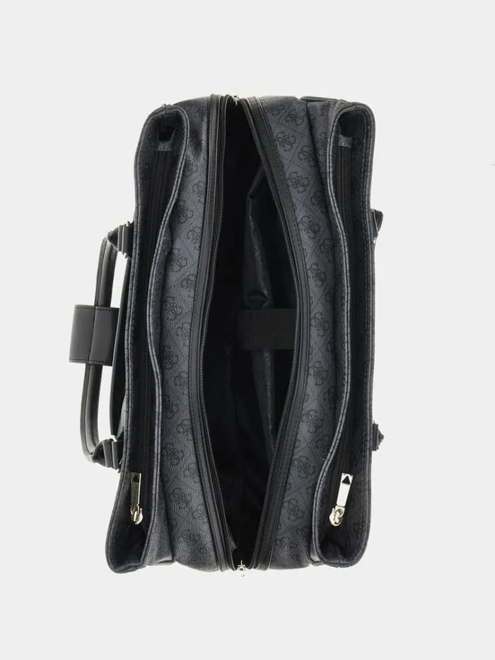 Women Jesco 4g Logo Shopper Black Multi Guess Travel Bags