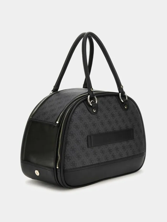 Women Jesco 4g Logo Weekender Bag Black Multi Guess Travel Bags