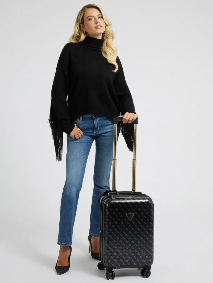 Women Jesco Trolley Grey Multi Guess Travel Bags