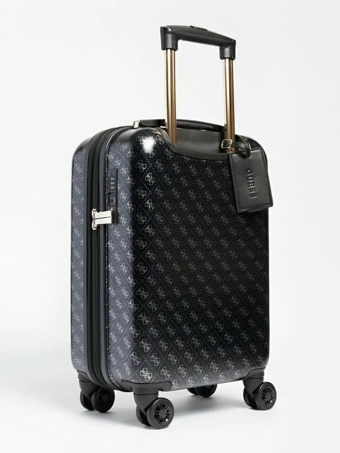 Women Jesco Trolley Grey Multi Guess Travel Bags