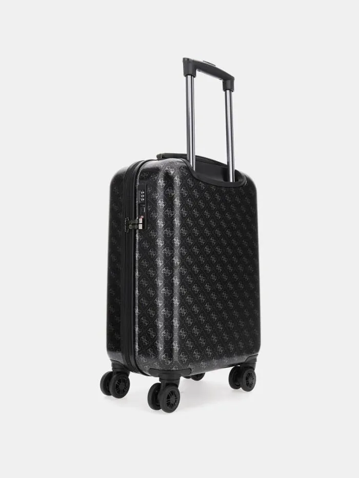 Women Jesco Trolley Grey Multi Guess Travel Bags