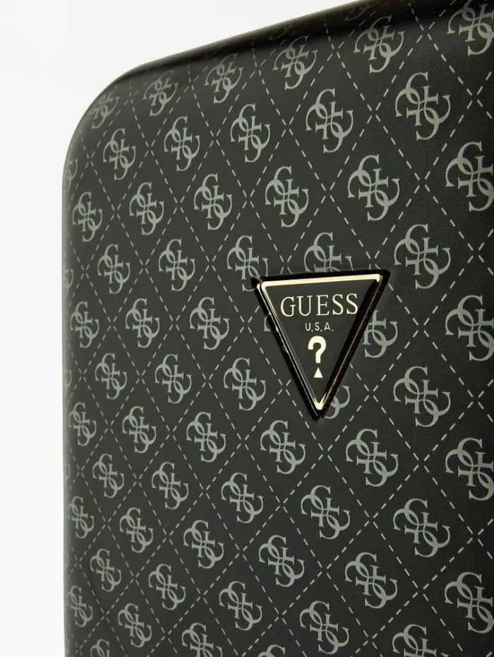 Women Jesco Trolley Grey Multi Guess Travel Bags