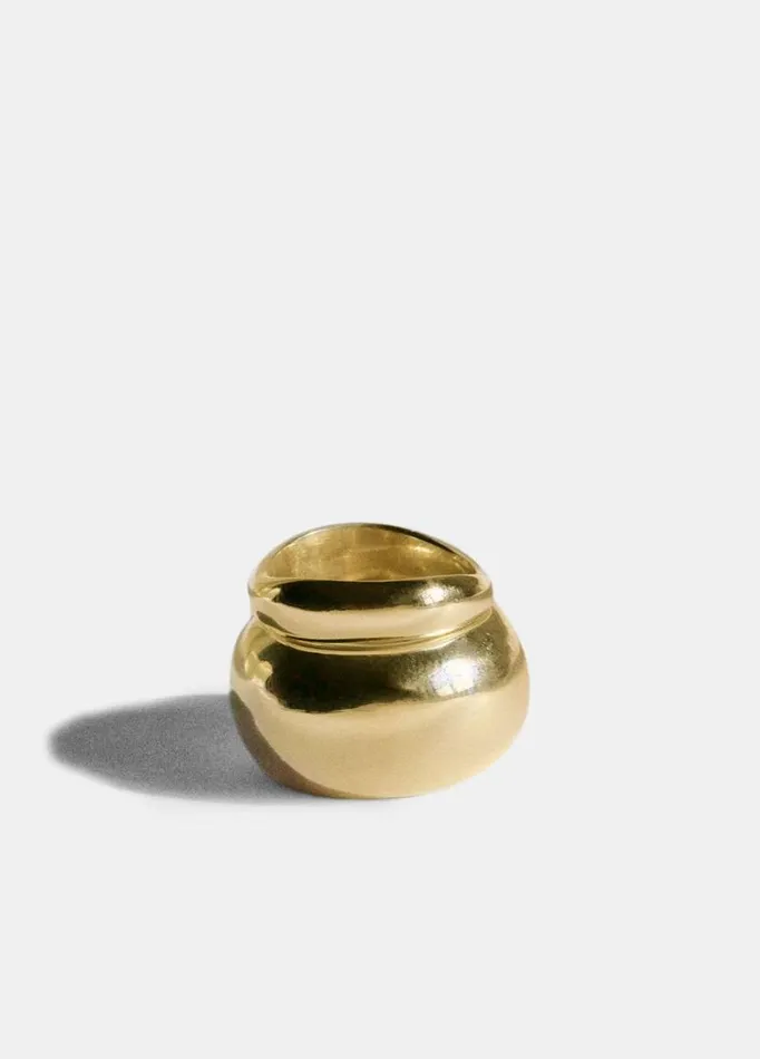 Women Jewelry Vince Hernan Herdez Puff Ring Set Gold