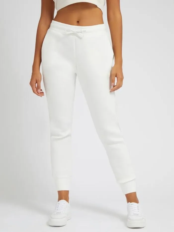 Women Jogger Pant White Guess Activewear