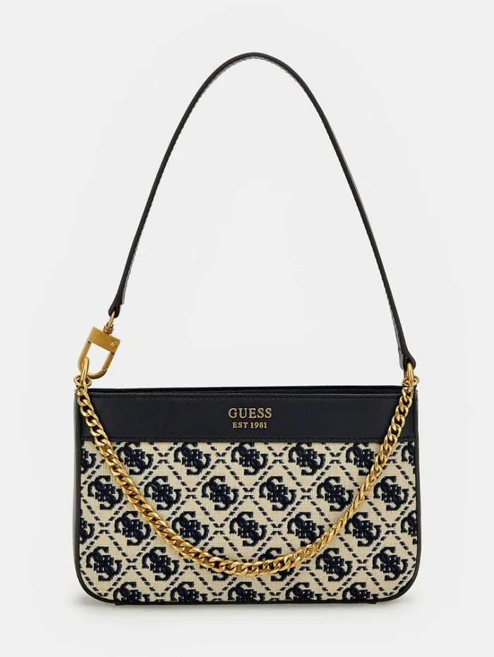 Women Katey 4g Logo Mini Shoulder Bag Blue Multi Guess Shoulder Bags