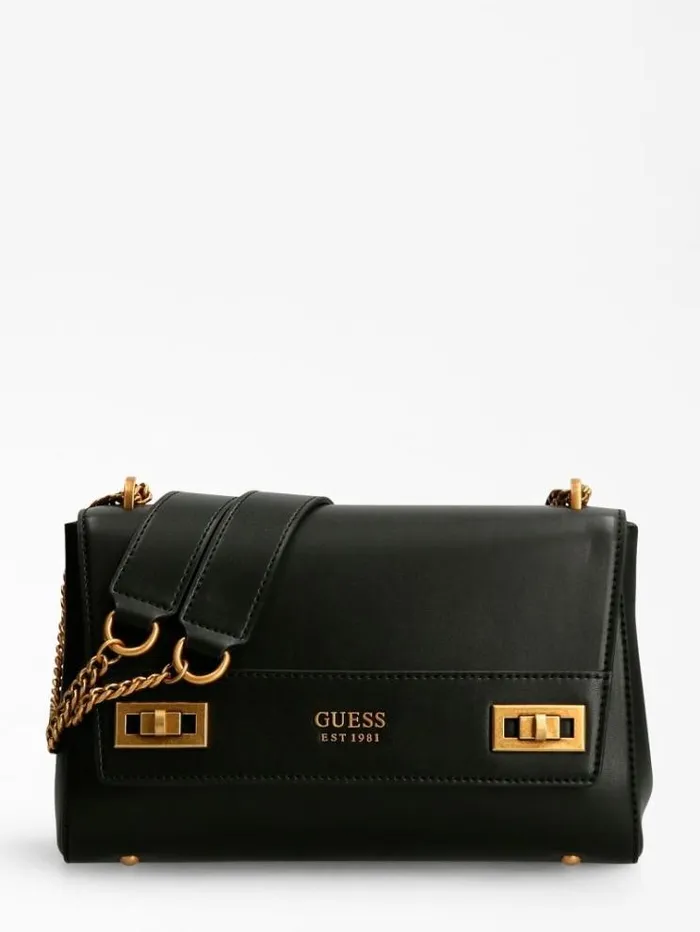 Women Katey Crossbody Bag Black Guess Crossbody Bags