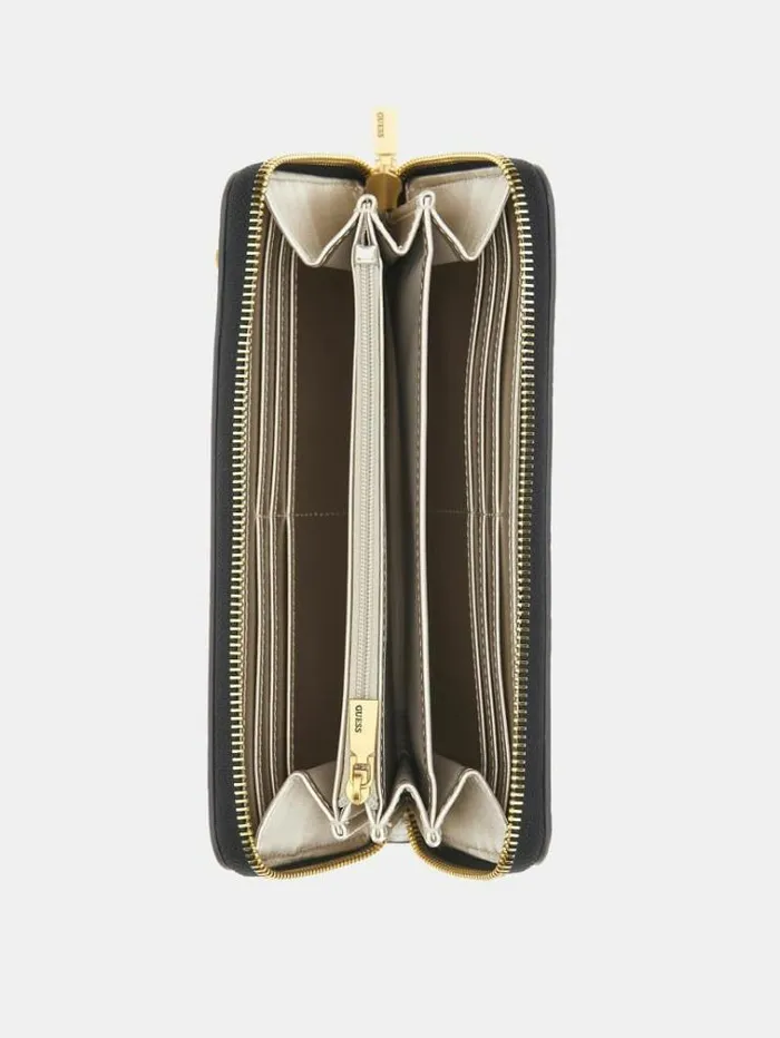 Women Katey Pythonprint Maxi Wallet Animalier Guess Wallets