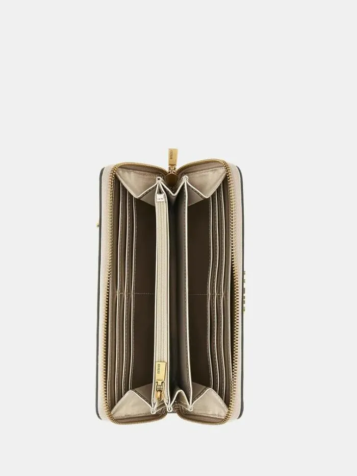 Women Laurel G Cube Logo Maxi Wallet Esl Guess Wallets