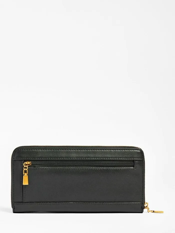 Women Laurel Maxi Wallet Black Guess Wallets