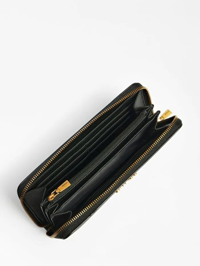 Women Laurel Maxi Wallet Black Guess Wallets
