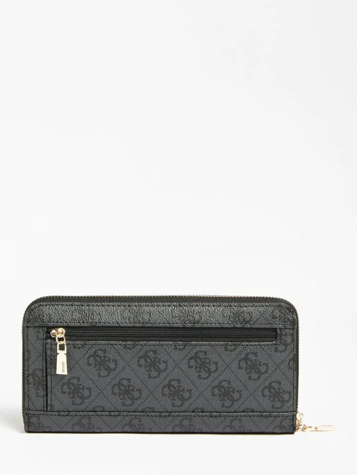 Women Laurel Maxi Wallet Black Multi Guess Wallets