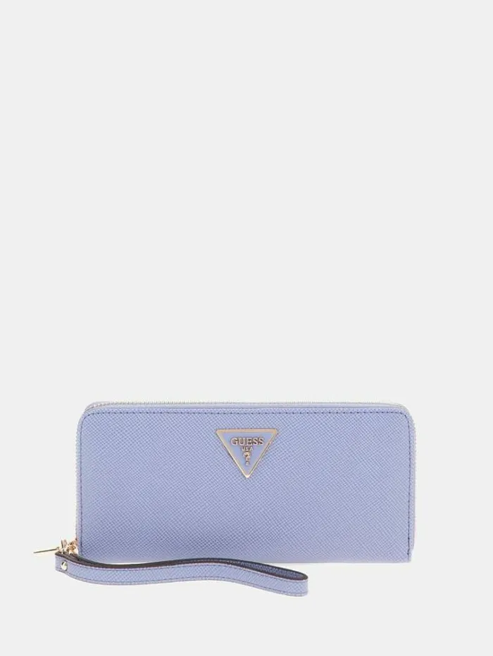 Women Laurel Maxi Wallet Lilac Guess Wallets