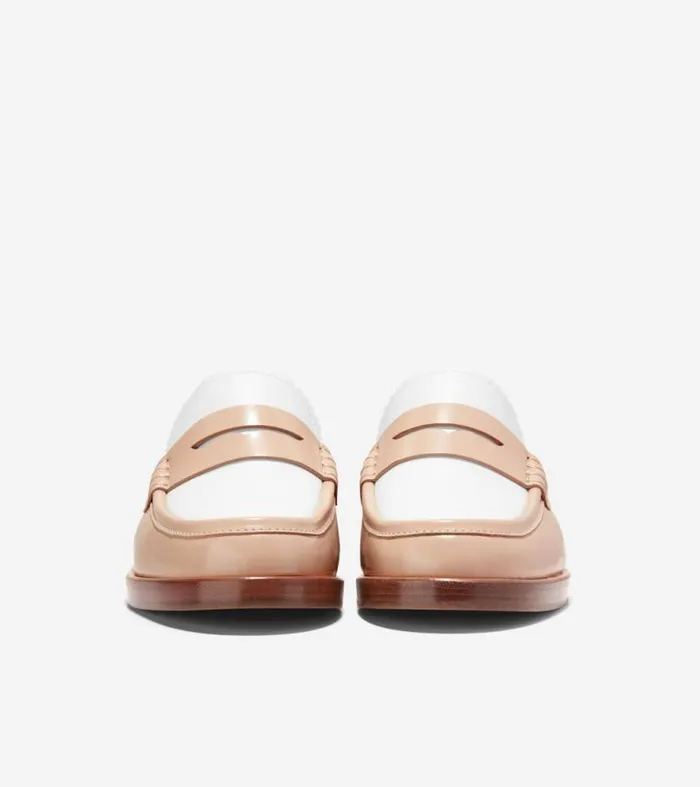 Women Loafers and Drivers Cole Haan Chelby Mule Porcelainwhite