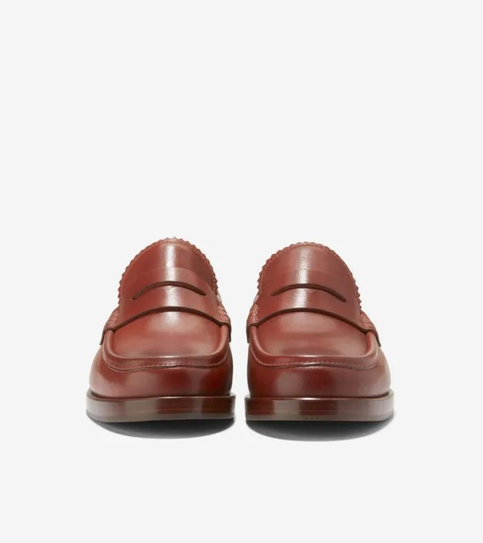 Women Loafers and Drivers Cole Haan Christyn Penny Loafers Cuoio Brown