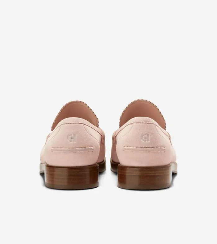 Women Loafers and Drivers Cole Haan Christyn Penny Loafers Porcelain