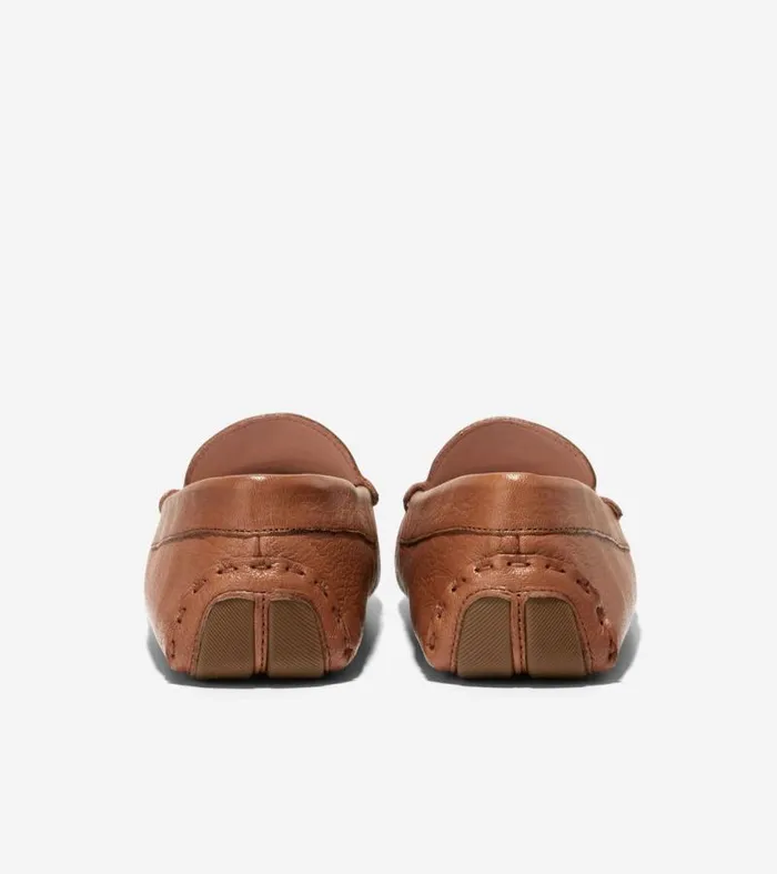 Women Loafers and Drivers Cole Haan Evelyn Driver Pecan Leather