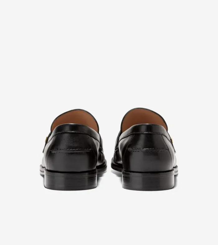 Women Loafers and Drivers Cole Haan Lux Pinch Penny Loafer Black