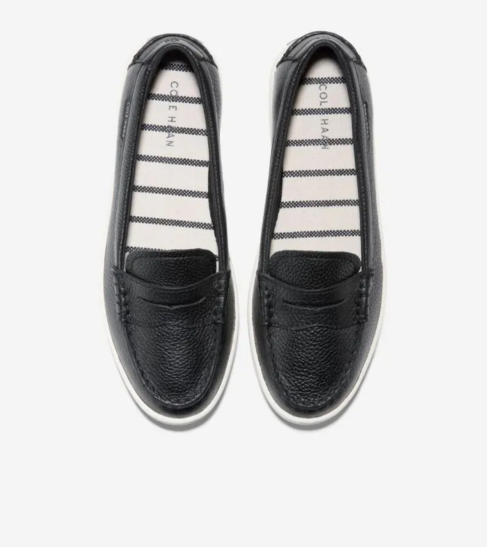 Women Loafers and Drivers Cole Haan Nantucket Penny Loafers Blackwhite