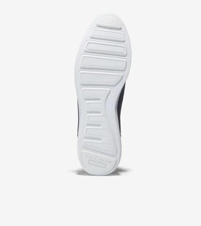 Women Loafers and Drivers Cole Haan Original Grand Cloudfeel Meridian Loafer Navy Knitoptic White