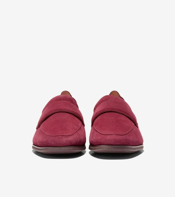 Women Loafers and Drivers Cole Haan Trinnie Soft Loafers Black Cherry