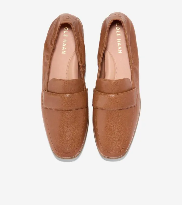 Women Loafers and Drivers Cole Haan Trinnie Soft Loafers British Tan