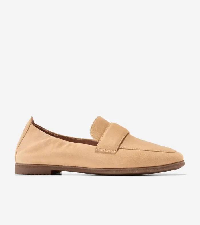 Women Loafers and Drivers Cole Haan Trinnie Soft Loafers Buckwheat