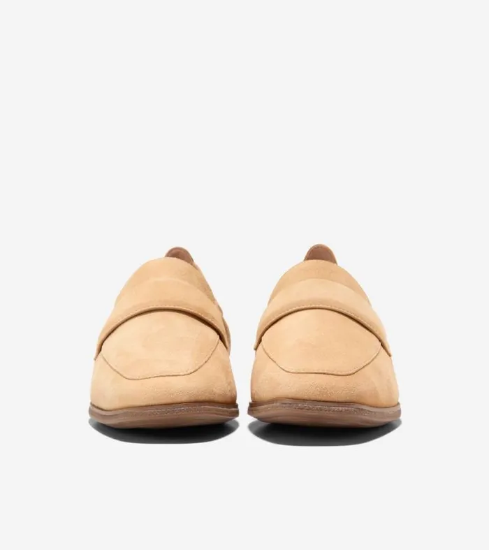 Women Loafers and Drivers Cole Haan Trinnie Soft Loafers Buckwheat