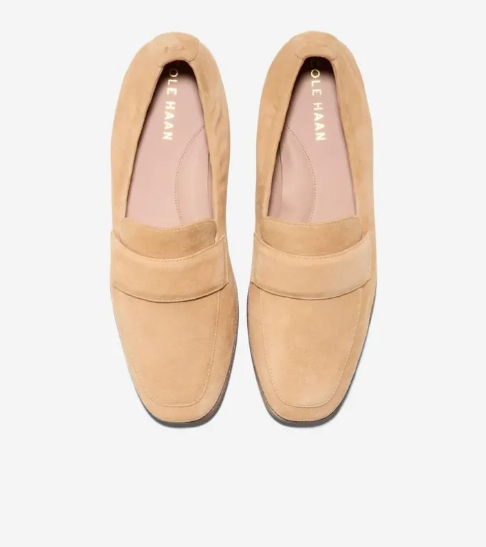 Women Loafers and Drivers Cole Haan Trinnie Soft Loafers Buckwheat