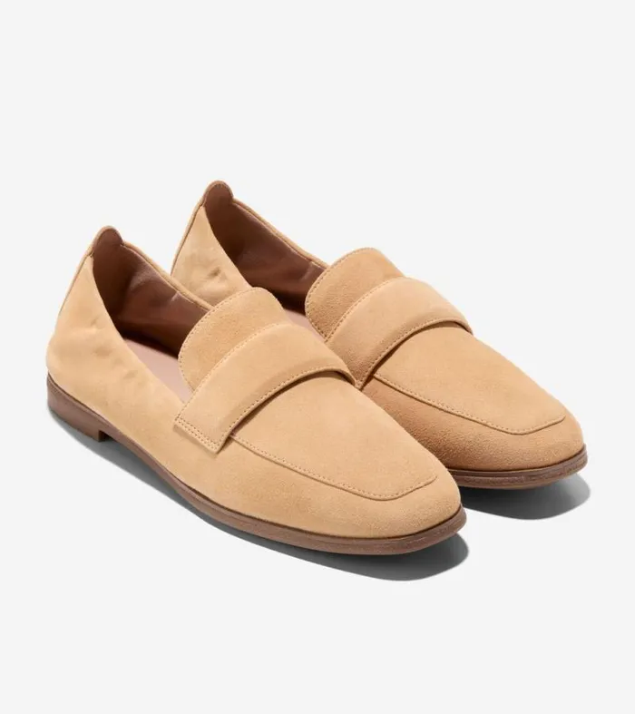Women Loafers and Drivers Cole Haan Trinnie Soft Loafers Buckwheat