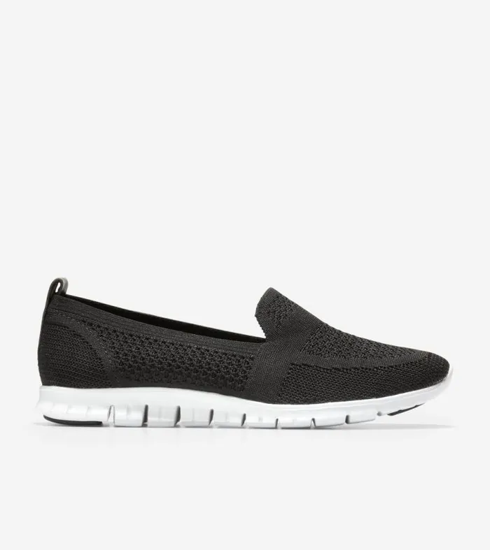 Women Loafers and Drivers Cole Haan ZERGRAND Stitchlite SlipOn Loafer Black Stitchlitetrade Women Loafers and Drivers Cole Haan ZERGRAND Stitchlite SlipOn Loafer Black Stitchlitetrade