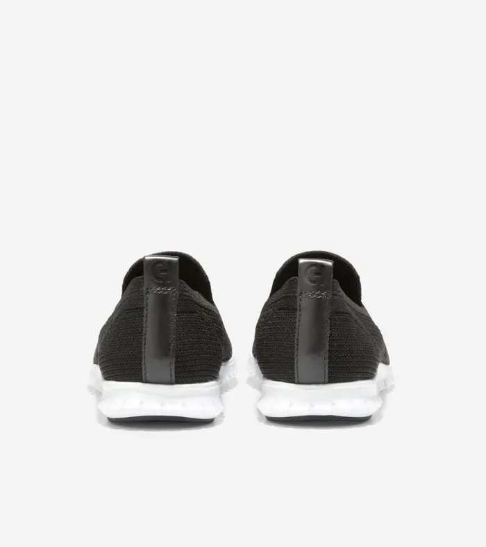 Women Loafers and Drivers Cole Haan ZERGRAND Stitchlite SlipOn Loafer Black Stitchlitetrade