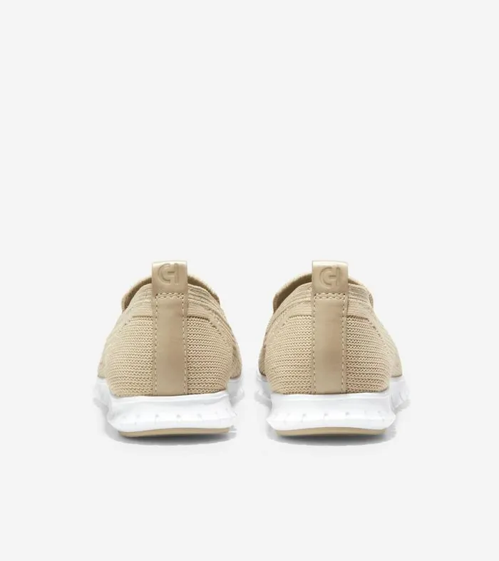 Women Loafers and Drivers Cole Haan ZERGRAND Stitchlite SlipOn Loafer Rye Stitchlitetrade