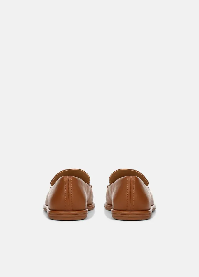 Women Loafers and Mules Vince Sloan Leather Loafer Sequoia Brown