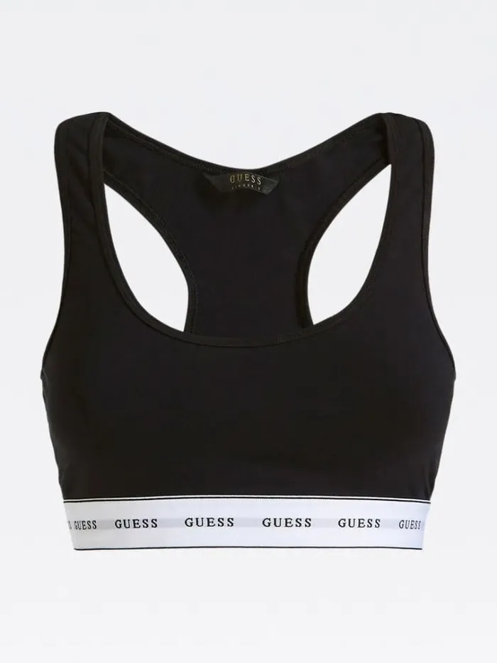 Women Logo Sports Bra Black Guess Underwear