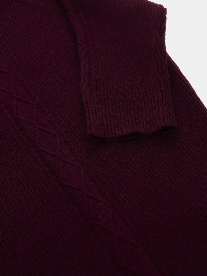 Women Lurex Midi Sweater Dress Purple Guess Dresses And Jumpsuits