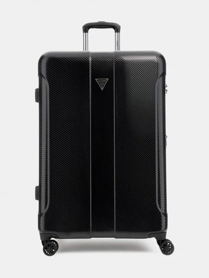 Women Lustre2 Trolley Black Guess Travel Bags